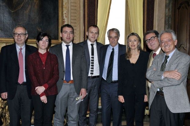 Milano, i  premi Marco Biagi 2015 conferiti da Pisapia e Ass. Tajani 