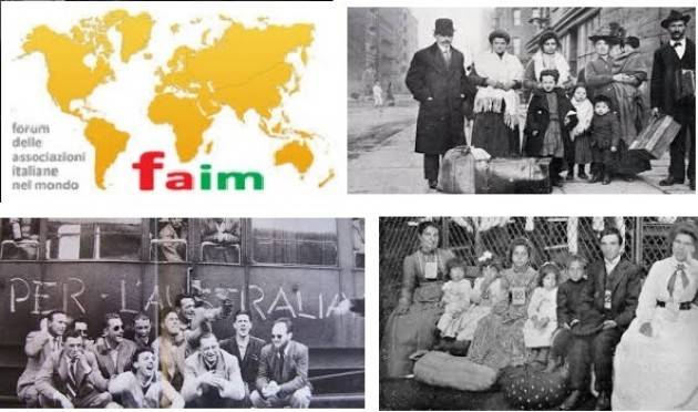 Fiam - Emigrazione Il  sole non tramonta mai dove vivono gli italiani