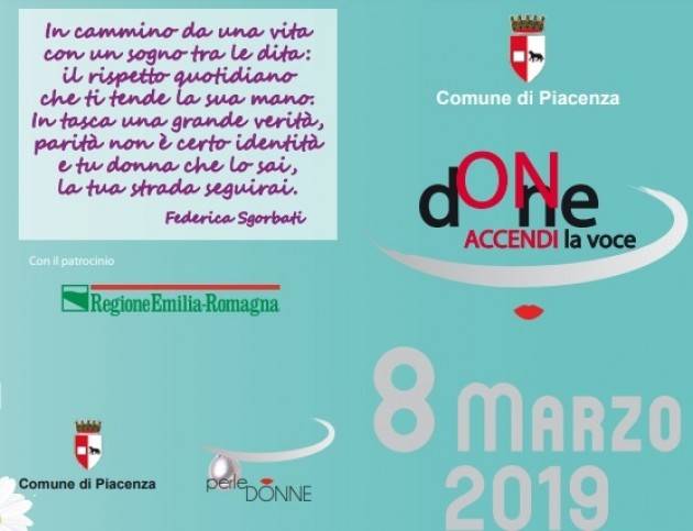 Piacenza Celebra con diverse iniziative l’8 marzo, festa della donna