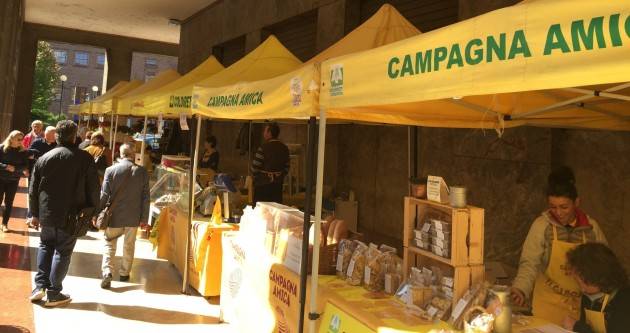 Coldiretti   ‘La campagna non si ferma’ domani Mercato di Campagna Amica  presso il portico del Consorzio Agrario di Cremona