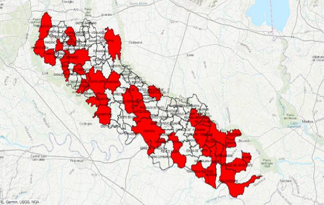 Provincia di Cremona, aumentano ancora i Centri Operativi Comunali