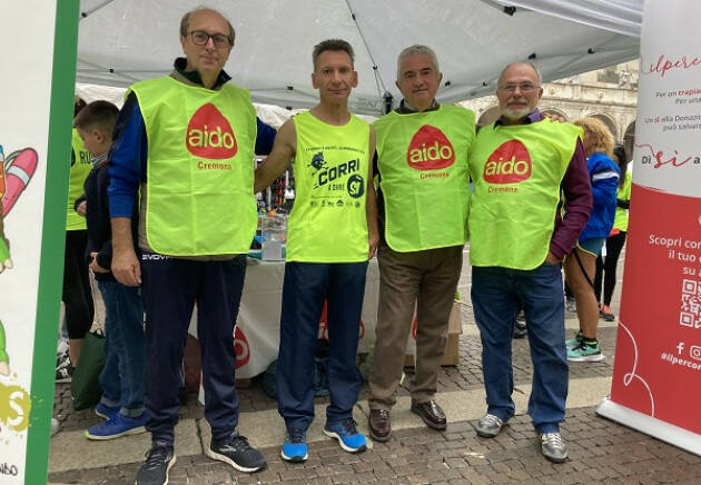 ASST CREMONA CORRI A DIRE SÌ, L’ONDA GIALLA A SOSTEGNO DEL DONO