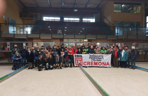 Spi-Cgil Cremona Un successo progetto di coesione sociale con le ‘bocce’