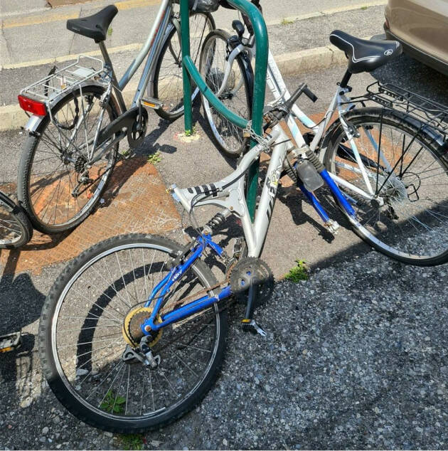 CREMONA: Rimosso un centinaio di biciclette in varie zone della città