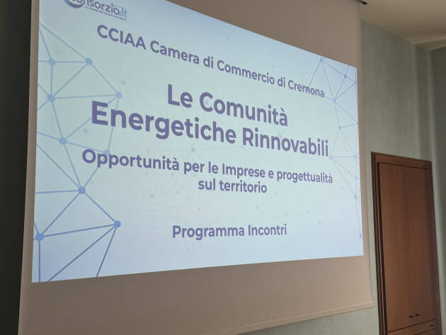 Cam.Com INCONTRI PER LE COMUNITA’ ENERGETICHE RINNOVABILI