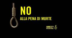 Amnesty La tua firma per dire stop alla pena di morte!