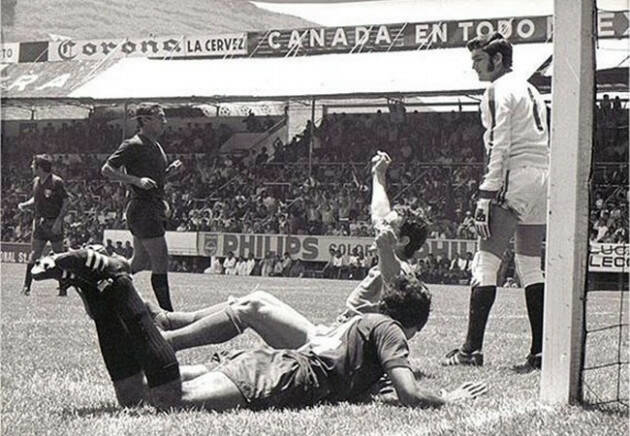 Hoy 14 de junio de 1970 – El fútbol de Italia venció a México 4-1