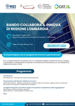 Cremona Opportunità di Ricerca e Innovazione in partenariato