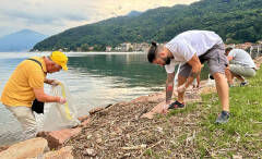 Goletta Laghi in Lombardia sul lago di Lugano, tre  località nei limiti di legge
