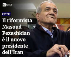 Elezioni in Iran vince il riformista Massoud Pezeshkian