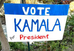 I Asked. You Delivered. Here Are Your Kamala Yard Signs! of  MICHAEL MOORE