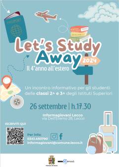 Lecco Let's study away 2024: IV anno scolastico all'estero