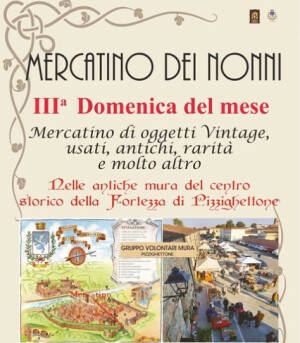 Pizzighettone DOMENICA 15 SETTEMBRE TORNA IL MERCATINO DEI NONNI (DALLE 9 ALLE 18)