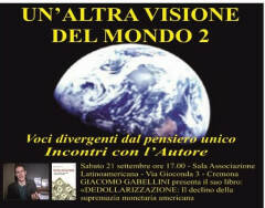 Italia Cuba Cremona presenta un'Altra Visione del Mondo 2 Evento 21 settembre