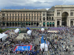  CSI DAY 2024 – PIAZZA DUOMO A MILANO PER UN GIORNO DIVENTA UN CENTRO SPORTIVO