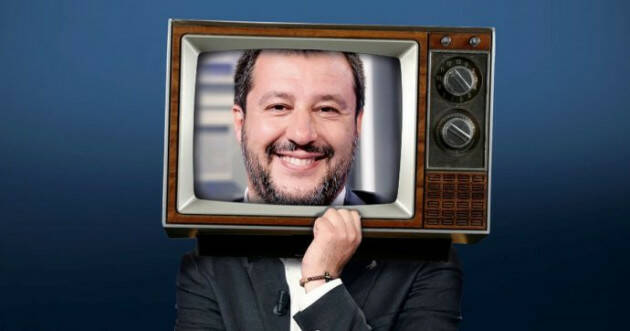 Tg1: Pd, intervista di Salvini trasforma servizio pubblico in megafono governo 