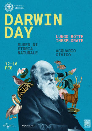 (MI) CULTURA. AL MUSEO DI STORIA NATURALE E ALL'ACQUARIO CIVICO TORNA IL DARWIN DAY 